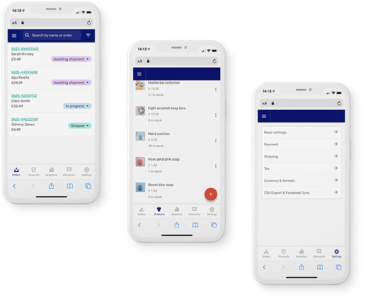 Mobile phone screens